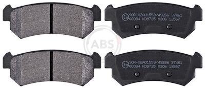 Brake Pad Set, disc brake 37461