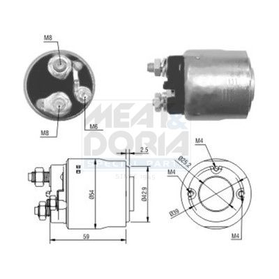 SOLENOID ELECTROMOTOR