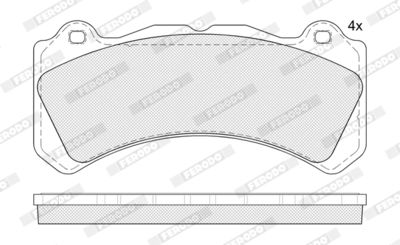 SET PLACUTE FRANA FRANA DISC FERODO FDB5399 1