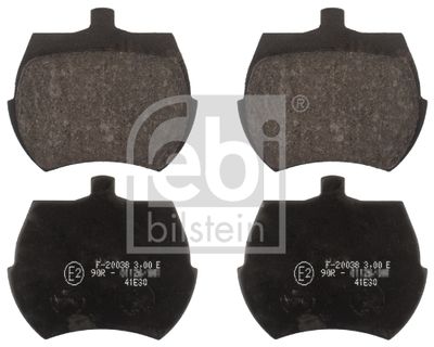 Комплект тормозных колодок, дисковый тормоз FEBI BILSTEIN 116201 для ROVER MINI