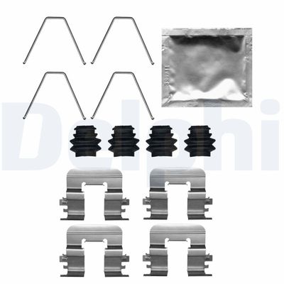 SET ACCESORII PLACUTE FRANA DELPHI LX0726