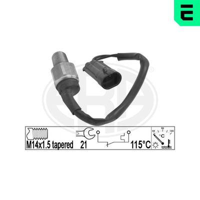 COMUTATOR TEMPERATURA VENTILATOR RADIATOR ERA 330844