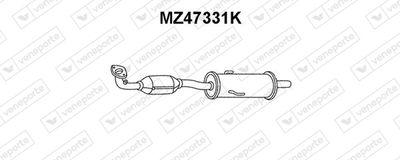Катализатор VENEPORTE MZ47331K для MAZDA 6
