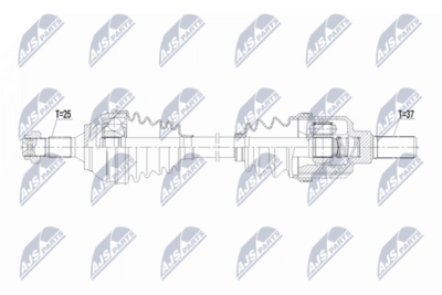 Wał napędowy NTY NPW-CT-159