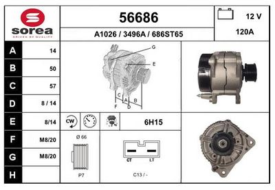 GENERATOR EAI 56686