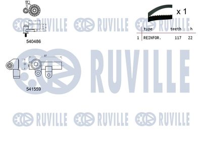 SET CUREA DE DISTRIBUTIE RUVILLE 550030 1