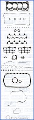 Комплект прокладок, двигатель AJUSA 50142900 для HONDA PRELUDE