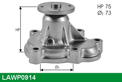 POMPă DE APă RăCIRE MOTOR