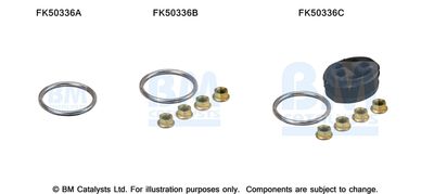 Монтажен комплект, изпускателна тръба BM Catalysts FK50336