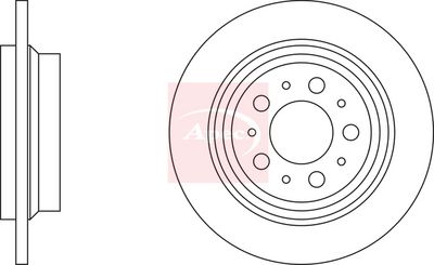 APEC Brake Disc DSK829