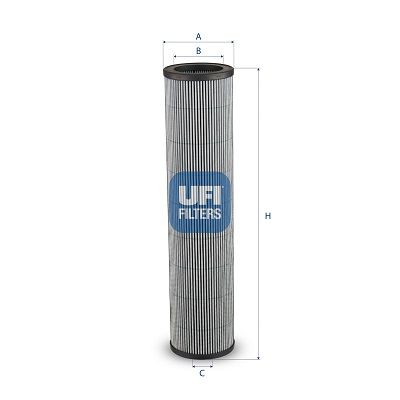 Hydraulisch filter (patroon) past: FIATAGRI G 110  JCB 3200, 3230, 3230 XTRA, 3320, 8250, 8310