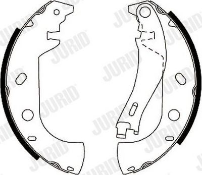 BREMSBACKENSATZ JURID 362392J 1