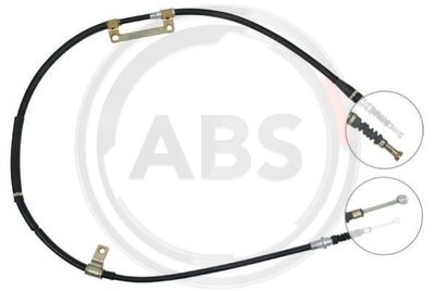 A.B.S. K14518 Трос ручного тормоза  для MAZDA 626 IV Hatchback (GE) 2.0 D GLX Comprex