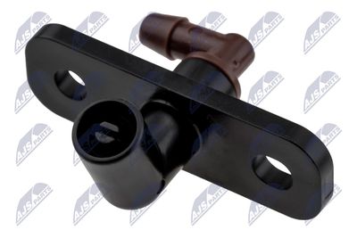 Plovimo skysčio purkštukas, priekinis langas