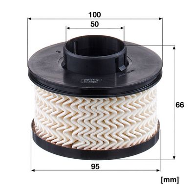 FILTRU COMBUSTIBIL MANN-FILTER PU10028Z 1
