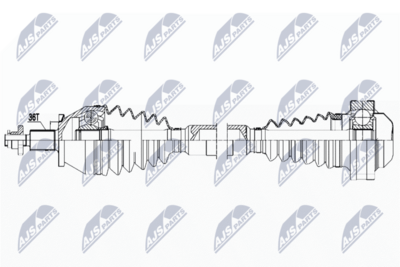 полуоска NTY NPW-WW-205