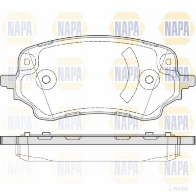 Brake Pad Set NAPA PBP7772