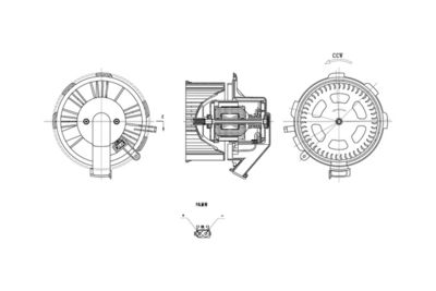 VENTILATOR HABITACLU WALKER WBL01418 8