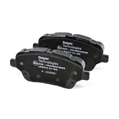 BREMSBELAGSATZ SCHEIBENBREMSE DELPHI LP2474 4
