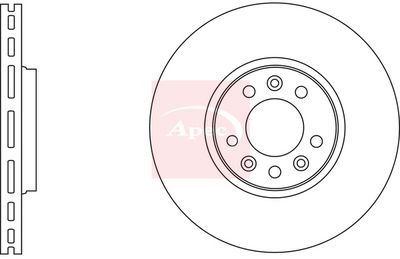 APEC Brake Disc DSK2611