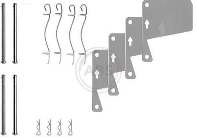 SET ACCESORII PLACUTE FRANA