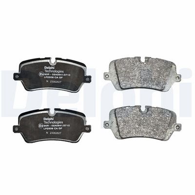 Brake Pad Set, disc brake LP2508