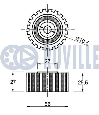 ROLA GHIDARE/CONDUCERE CUREA DISTRIBUTIE RUVILLE 540167 1