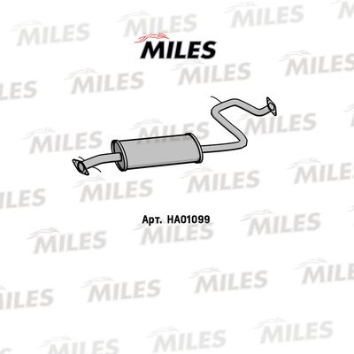 Резонатор, система выпуска MILES HA01099