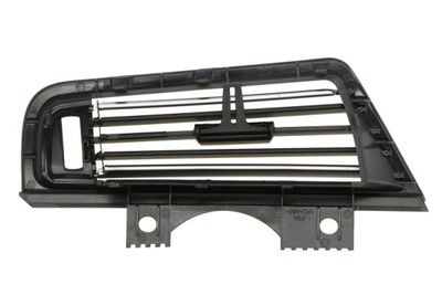 Windnet Voor Rechts (chroom/zwart) past: BMW 5 F10, F11 12.09-02.17