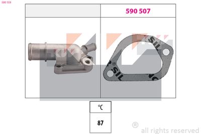 Termostat, środek chłodzący KW 580 159