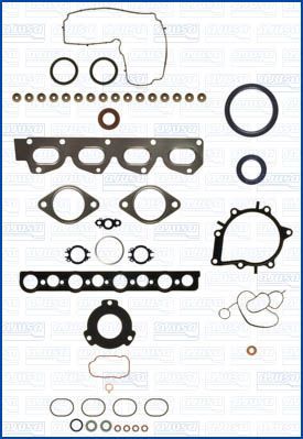 Комплект прокладок, двигатель WILMINK GROUP WG1166044 для FORD S-MAX