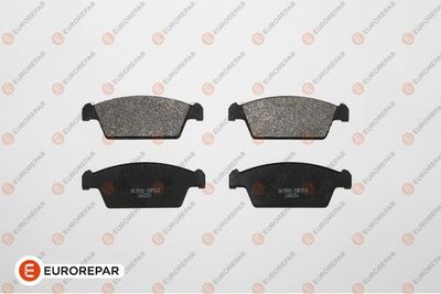 Комплект тормозных колодок, дисковый тормоз EUROREPAR 1667813780 для DAEWOO TICO