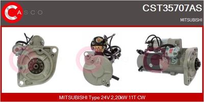 Стартер CASCO CST35707AS для MITSUBISHI L300