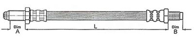 kuplungcső METZGER 4112219 for ALFA ROMEO