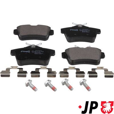 Sada brzdových destiček, kotoučová brzda JP GROUP 3163700410
