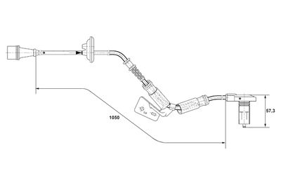 BOSCH Sensor, Raddrehzahl