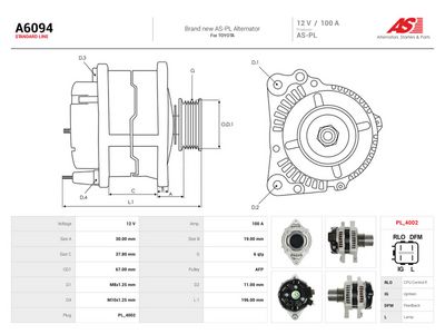 Dynamo AS-PL A6094