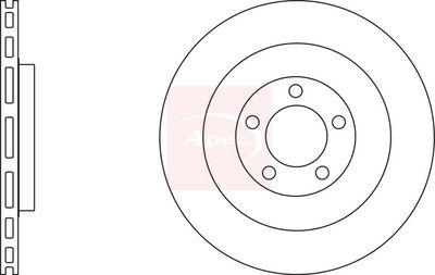 APEC Brake Disc DSK4136