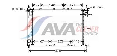 RADIATOR RACIRE MOTOR AVA Clever Choice DN2260