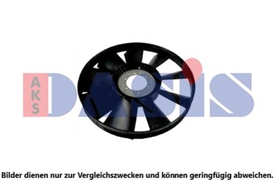 Fläkt, motorkylning AKS DASIS 268026N