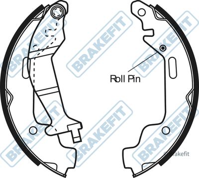 APEC Brake Shoe Set BSH1110