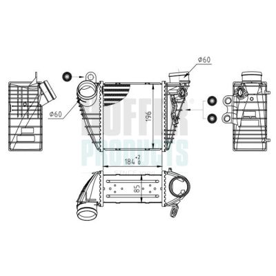 INTERCOOLER COMPRESOR