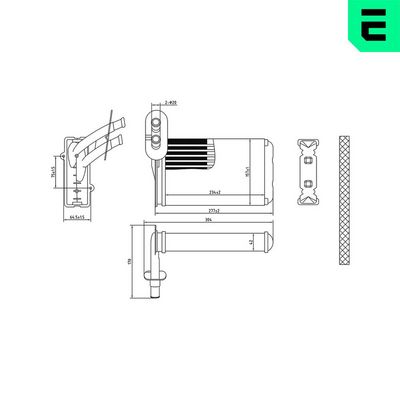 SCHIMBăTOR DE CăLDURă îNCăLZIRE HABITACLU