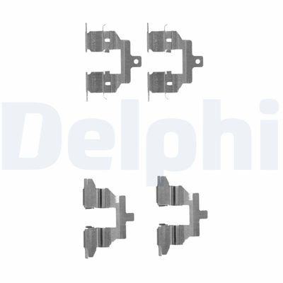 ZUBEHöRSATZ SCHEIBENBREMSBELAG DELPHI LX0531