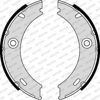 BREMSBACKENSATZ FESTSTELLBREMSE FERODO FSB625 2
