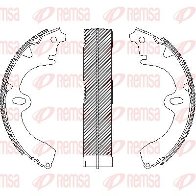 Brake Shoe 4097.00