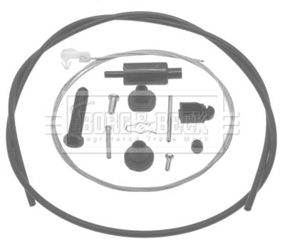 Linka gazu BORG & BECK BKA1084