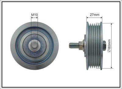 Kreipiantysis skriemulys, V formos rumbuotas diržas