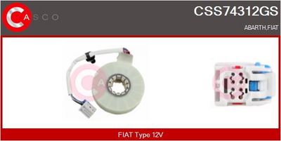 SENZOR UNGHI BRACAJ CASCO CSS74312GS