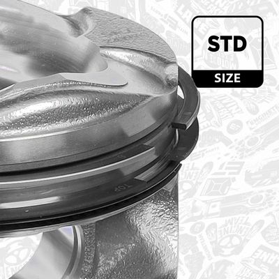 PISTON ET ENGINETEAM PM008400 2